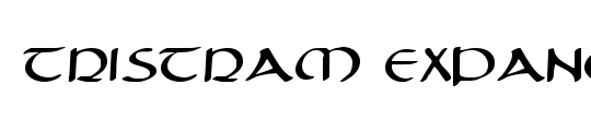 Tristram Expanded Italic