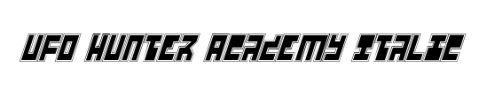 Weaponeer Academy Italic