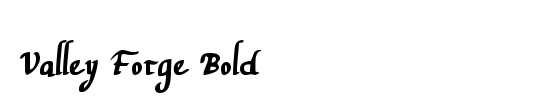 Valley Forge Italic