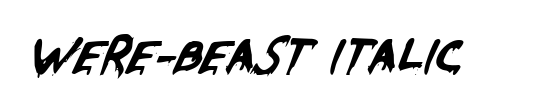 Were-Beast Condensed