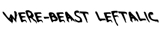 Were-Beast Italic