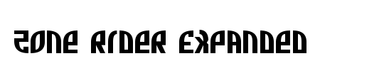 Zone Rider Exp Italic