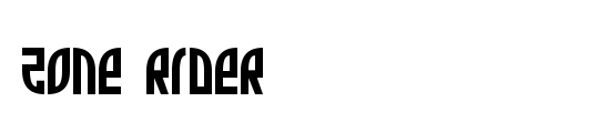 Zone Rider Italic