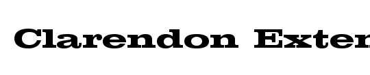 Clarendon Condensed