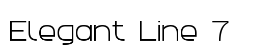 Elegant Line 7