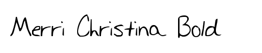Merri Christina Bold Italic