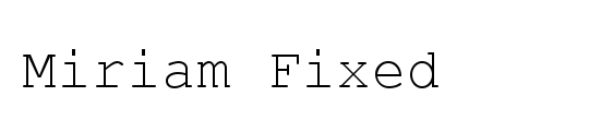 Roman Fixed-width