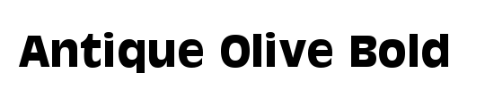 Antique-Olive-Bold