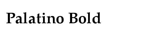 Palatino-Bold Cn