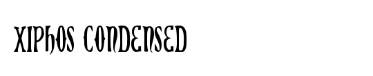 Xiphos Condensed Italic