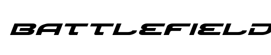 Battlefield Laser Italic