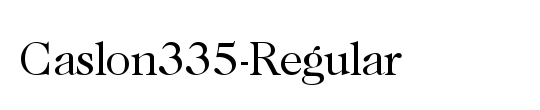 Caslon335