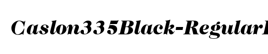 Caslon335Black