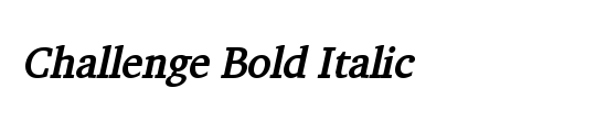 Challenge Bold Std