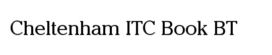 ITC Cheltenham Std