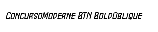 ConcursoModerne BTN Lt