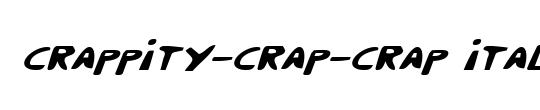 Crappity-Crap-Crap Cond