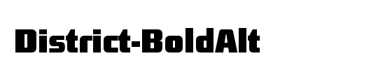 DistrictTF-BoldAlt