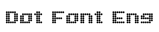 Dot Font