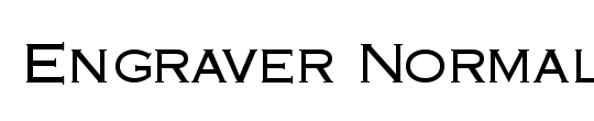 Engraver-Condensed