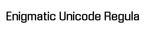 Enigmatic Unicod