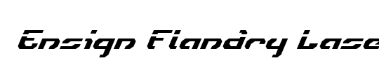 Ensign Flandry Laser Italic