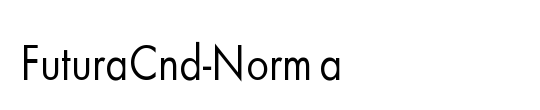 Norma Cond SmallCaps