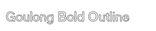 Goulong Bold