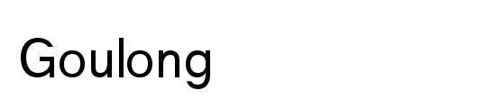 Goulong Bold Outline