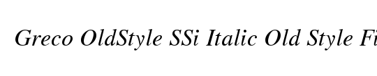 Criteria OldStyle SSi