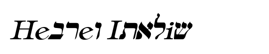 Hebrew