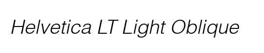 Helvetica-Light-Light-Italic