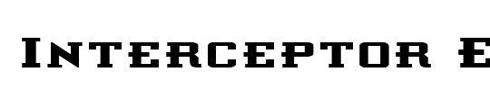 Interceptor Expanded Italic