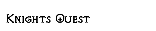 Knights Quest Callig