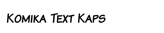 Komika Text Kaps