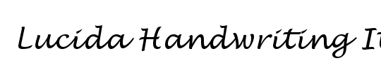 TR Lucida Handwriting