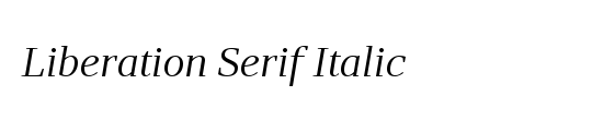 ENYO Serif Regular Italic