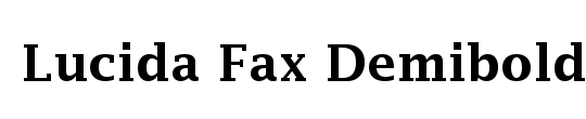 Lucida Fax