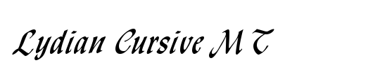 Cedarville Cursive