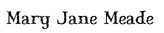 Mary Jane Antique