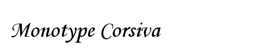 Corsiva MT Std