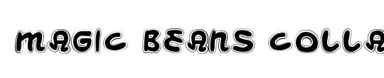 Magic Beans Outline Italic