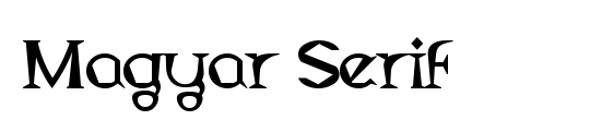 Magyar Serif