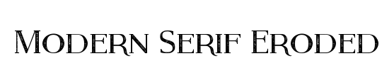 Modern Serif