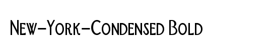 New York-Condensed