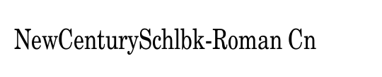 NewCenturySchlbk Cyr Bold