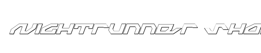 Nightrunner Laser Italic