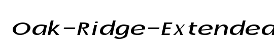 Oak-Ridge-Extended