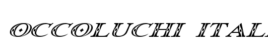 Occoluchi Italic