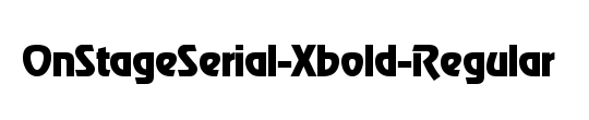 CalgarySerial-Xbold